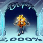 Bitcoin DeFi TVL up 2,000% amid bumper 2024 for BTC price, adoption