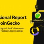 CoinGecko Spotlights LBank’s Memecoin Dominance and Fastest Altcoin Listings